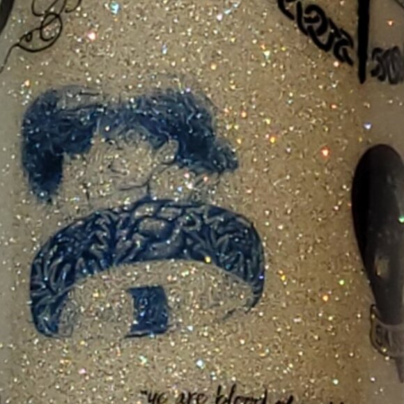 MT Designs Outlander Glitter Tumbler Mashup Covered Mug - Picture 8 of 11